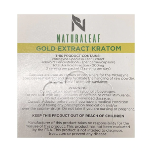 NaturaLeaf Gold Extract Kratom