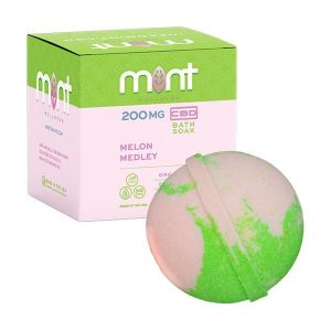 Mint Melon Medley CBD Bath Bomb 200MG