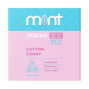 Mint Cbd Cotton Candy Bath Soak 200MG