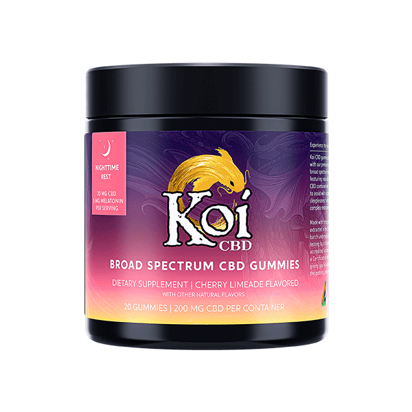Koi Broad Spectrum Hemp Extract CBD Nighttime Gummies