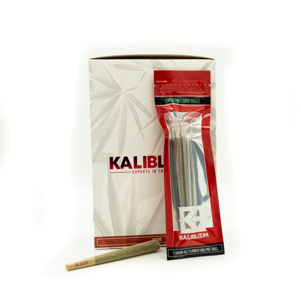 Kalibloom 1 Gram CBD Pre-Roll Strawberry Haze
