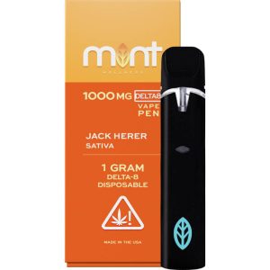 Mint Wellness Jack Herer Delta-8 Disposable Vape Device