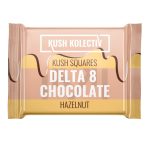 Kush Kolectiv Hazelnut Delta 8 Kush Squares Chocolate 25mg