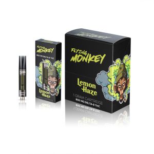Flying Monkey Lemon Haze Delta 8 Cartridge-Sativa