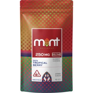 Mint Wellness Delta-8 Baza Blast Gummy Chews 250mg
