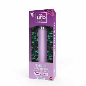 URB Live Resin THC-O Goji Gelato 2G Disposable Vape