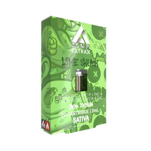 Zombi x Extrax BlackOut Blend Cartridge 2G Lime Skunk