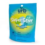 URB D8D9D10 THC Super Sour Gummies 750MG Blue Razz & Lemon
