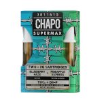 Chapo SuperMax Duo 2G Cartridge - 2PK Blueberry Haze Pineapple Express