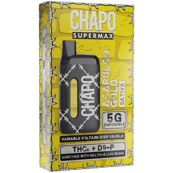 Chapo SuperMax Variable Voltage Disposable - 5G Acapulco Gold