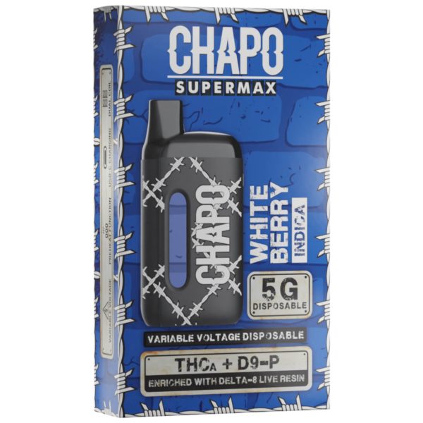 Chapo SuperMax Variable Voltage Disposable - 5G White Berry