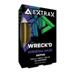 Delta Extrax Wreck'd Live Resin Cartridge - 2G Amnesia Haze