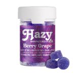 Hazy Extrax Live Resin Gummies3500MG Berry Grape
