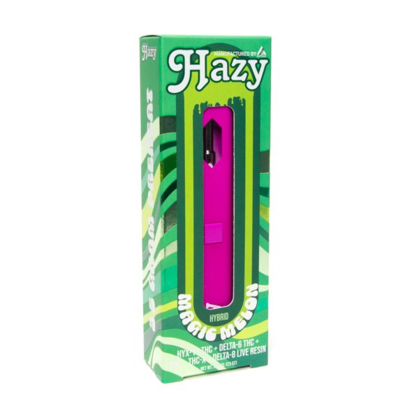 Hazy Extrax Live Resin Pre Heat Disposable 3.5G Magic Melon