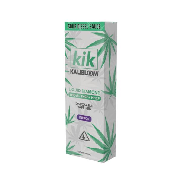 Kalibloom KIK Liquid Diamond THC-A Disposable Sour Diesel Sauce