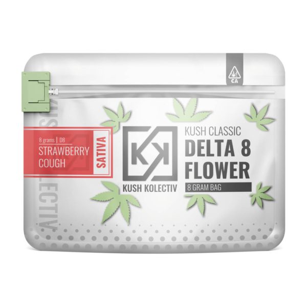 Kush Kolectiv Delta-8 Kush Classic Flower - 8G Strawberry Cough