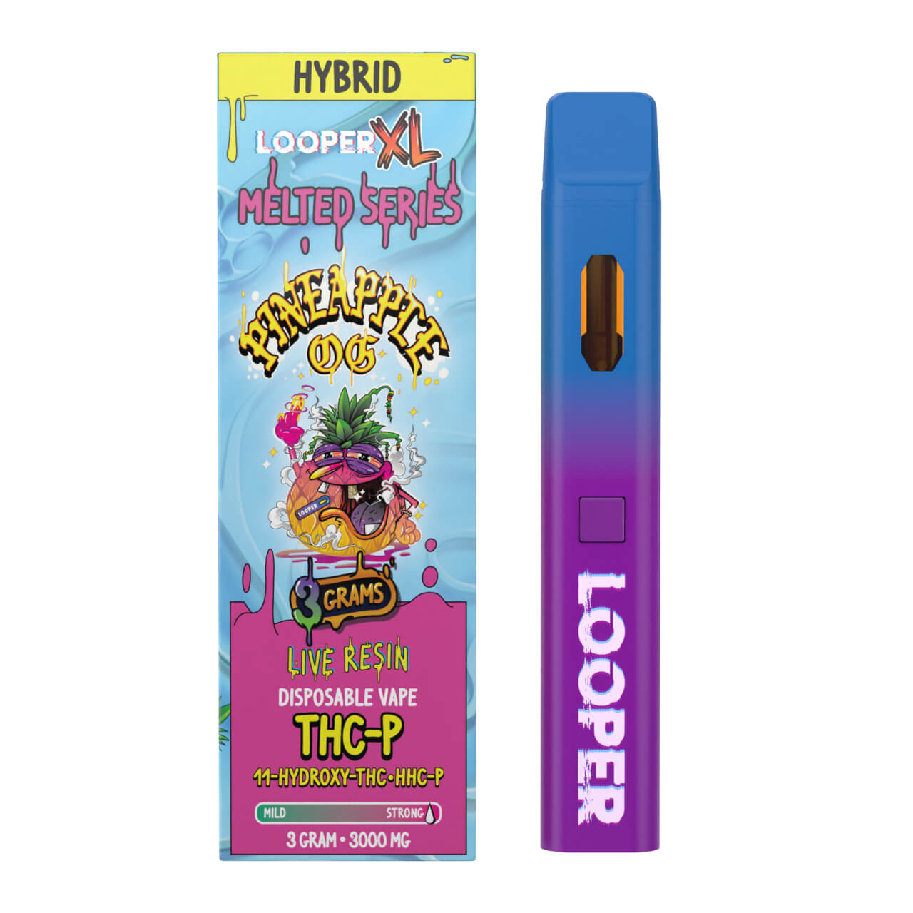 Looper XL Series Live Resin 3ML Disposables #hot – Sky High West Chester