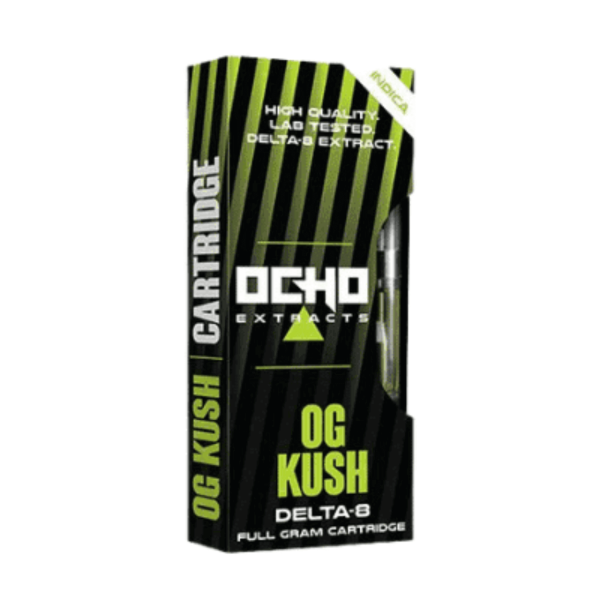 Ocho Extracts Delta-8 Cartridge - 1G OG Kush