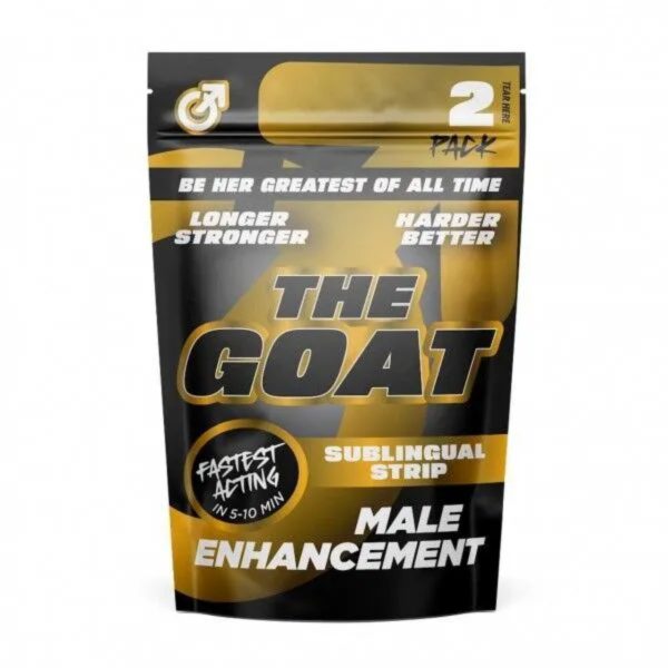 The GOAT Male Enhancement Sublingual Strips Single Pack