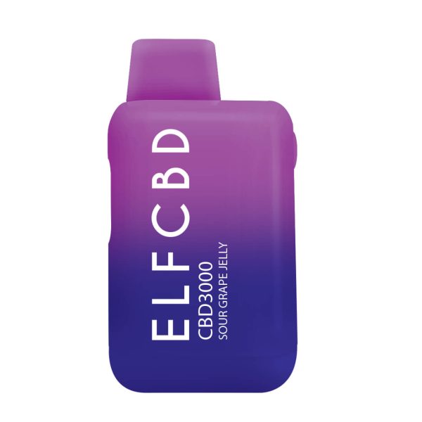 ELF CBD CBD3000 Disposable - 3G SOUR GRAPE JELLY