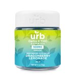 URB Delta 9 THC Gummies - 300MG Dragonberry Lemonade
