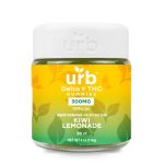 URB Delta 9 THC Gummies - 300MG Kiwi Lemonade