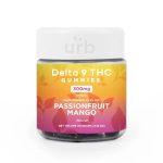 URB Delta 9 THC Gummies - 300MG Passionfruit Mango