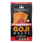 King Palm Goji Wraps - 4PK Strawberry front