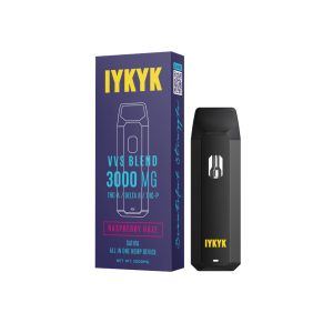 IYKYK VVS Blend THC-A D8 THC-P Disposable - 3G IYKYK Rasberry Haze