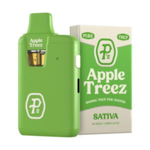 Perfect Pure Pushin P’s Pure THC-P Pod Kit – 1G Apple Treez