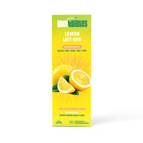 URB Incredibles Disposable Lemon Lift-Off