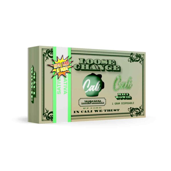 Cali Extrax Loose Change THC-P Live Rosin Badder Disposable 1G-Maui Wowie