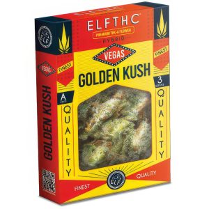 ELF THC Premium THC-A Flower - 3G Golden Kush