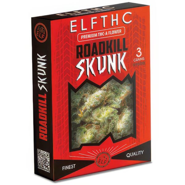ELF THC Premium THC-A Flower - 3G Roadkill Skunk