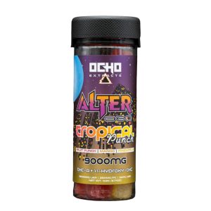 Ocho Extracts Alter Ego THC-A 11-HYX-THC Gummies - 9000MG Tropical Punch
