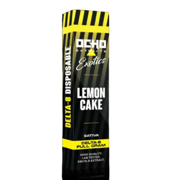 Ocho Extracts Delta-8 Disposable 1G-Lemon Cake