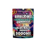 Shroomz Psychedelic THC Liquid Diamond Gummies – 5000MG Blue Razz