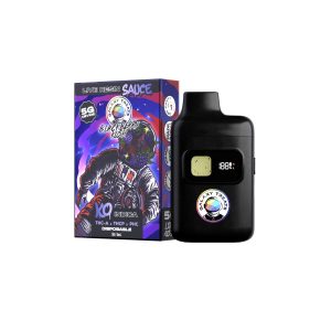 Galaxy Treats KO Live Resin Sauce THC-A THC-P PHC Disposable - 5G Blackberry Kush
