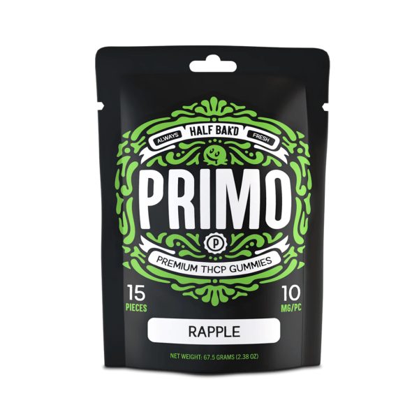 Half Bak'd Primo Blend THC-P Gummies - 150MG Rapple