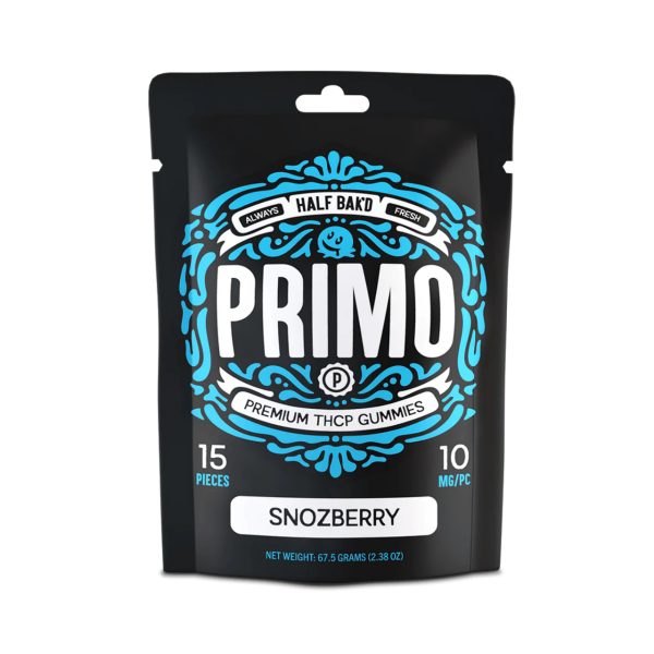 Half Bak'd Primo Blend THC-P Gummies - 150MG Snozberry