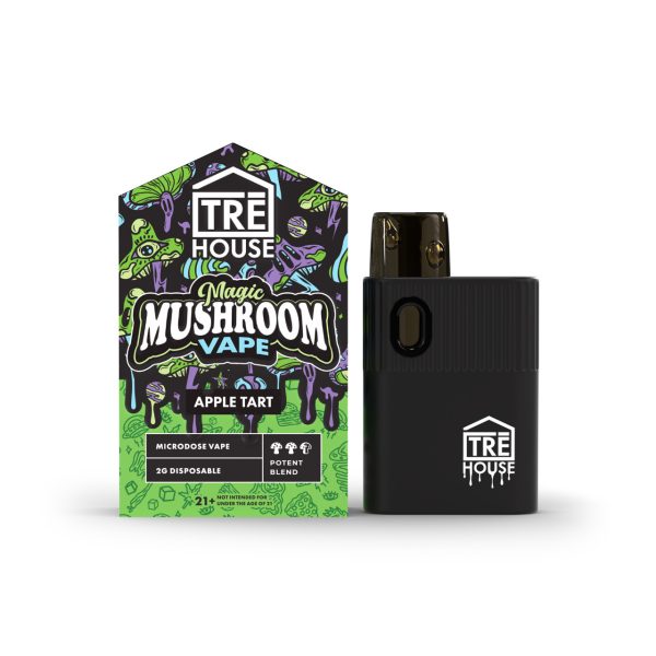 Tre House Magic Mushroom Disposable Vape - 2G Apple Tart