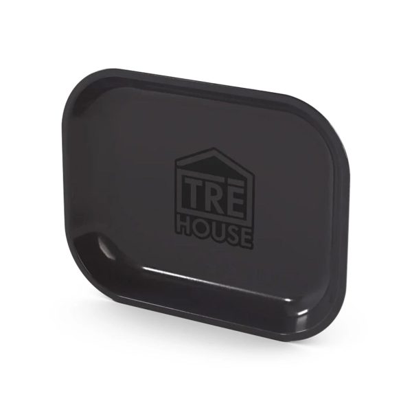 Tre House Metal Rolling Tray Original Collection Medium Black