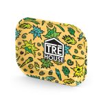 Tre House Metal Rolling Tray Original Collection Small Yellow