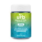 URB Delta-9 THC Vegan Gummies - 350MG Dragonberry Lemonade