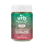 URB Delta-9 THC Vegan Gummies - 350MG Prickly Pear Watermelon
