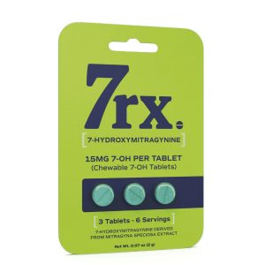7RX 7-OH 7-Hyrdroxymitragynine Tablet - 3PK