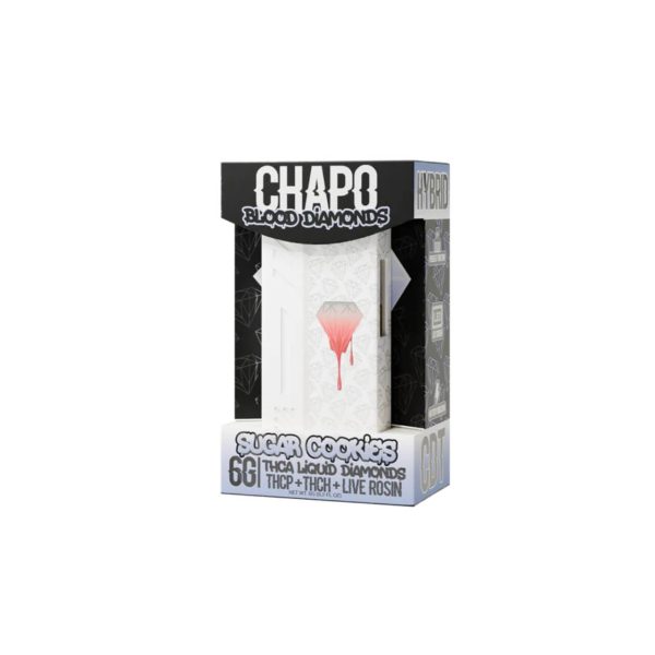 Chapo Blood Diamonds THC-ATHC-PTHC-H Live Rosin Disposable – 6G Sugar Cookies