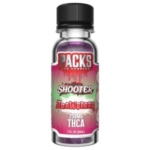 PACKS SHOOTER THC-A 2oz Shot - 250MG Strawberry